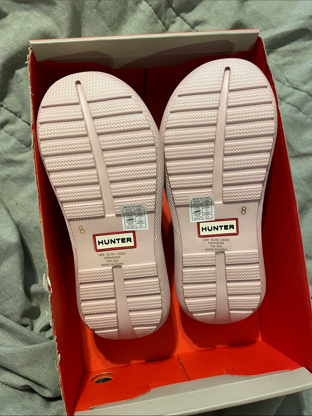 Nwt hunter slides size 8 - Picture 3 of 3